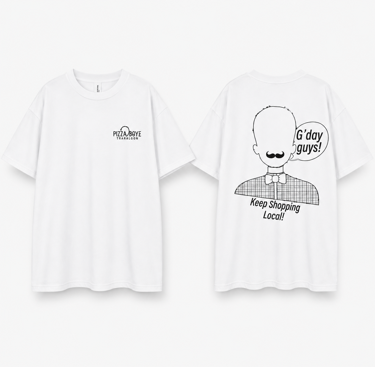 G'Day Guys T-Shirt White