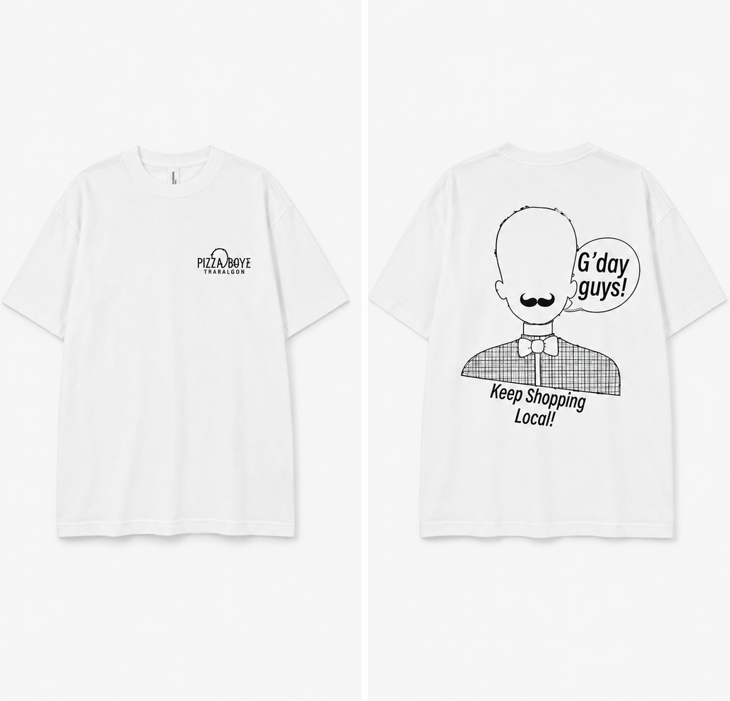 G'Day Guys T-Shirt White