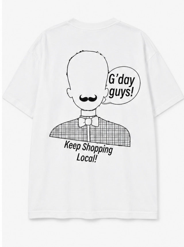 G'Day Guys T-Shirt White